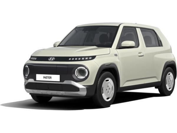 Beige (unbleached ivory) Neu 2025 Hyundai Inster Select Kleinwagen | 21.165 € (Superpreis) - Bild 1/3