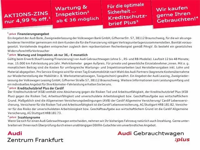 Second-hand Audi A4 Advanced Plus 204 CP (150 kW) 2023 Negru Break