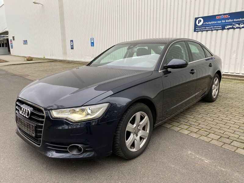 Blau Gebraucht 2014 Audi A6 Sport Limousine | 12.990 € (Superpreis) - Bild 1/4