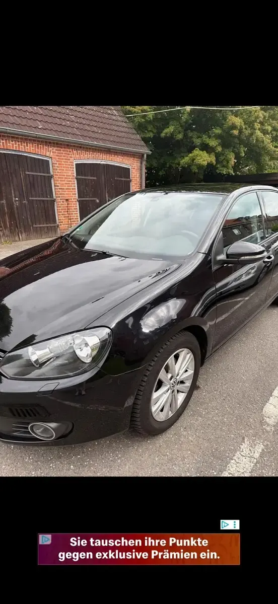 Gebraucht VW Golf VI 105 PS (77 kW) 2012 Schwarz Kleinwagen
