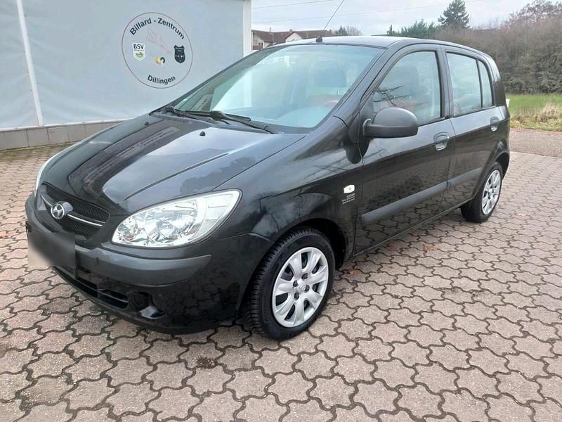 Gebraucht Hyundai Getz 65 PS (47 kW) 2008 Schwarz Kleinwagen
