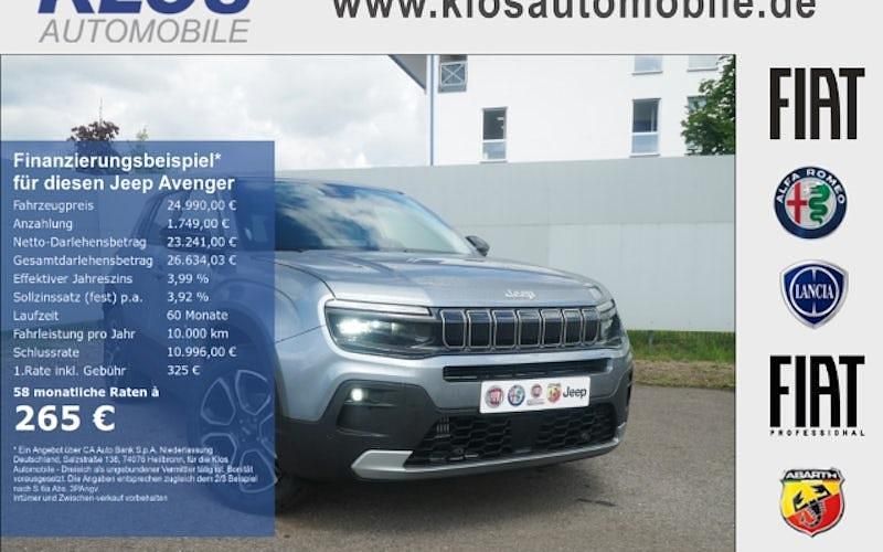 Neu Jeep Avenger Summit 100 PS (73 kW) 2025 Grau SUV