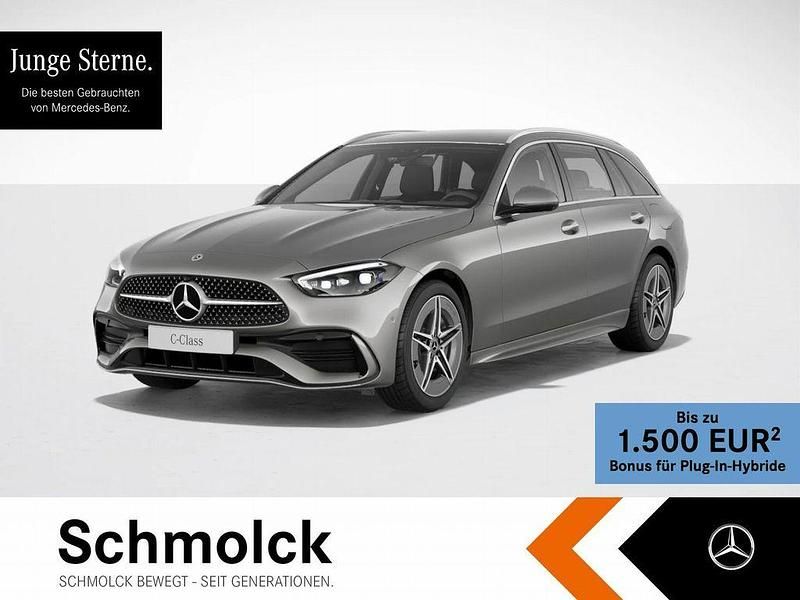 Silber Gebraucht 2024 Mercedes C300e AMG Limousine | 42.900 € (Guter Preis) - Bild 1/4