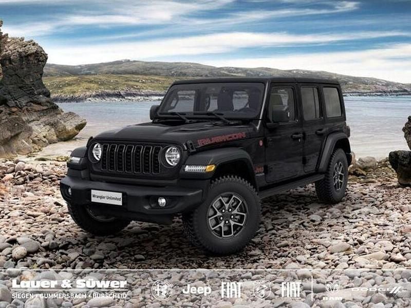 Schwarz Neu 2025 Jeep Wrangler Sahara SUV | 65.900 € (Fairer Preis) - Bild 1/4