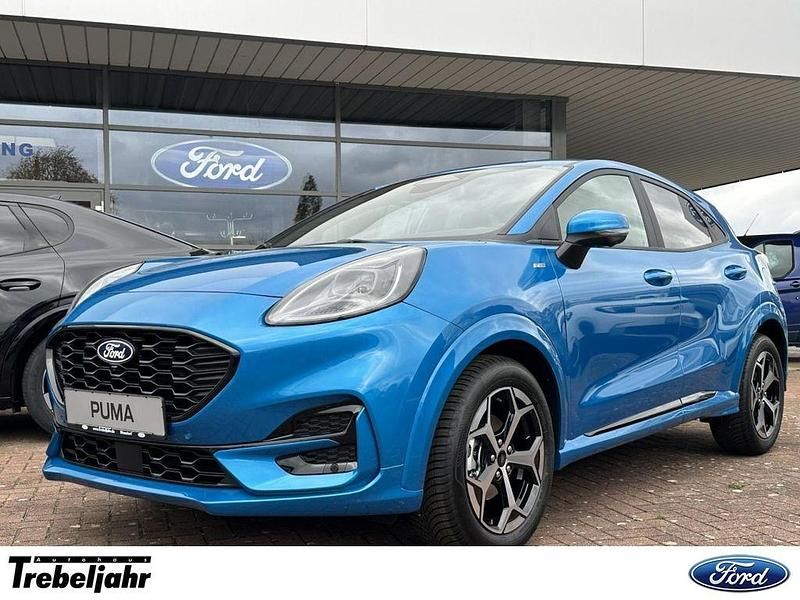 Blau Neu 2025 Ford Puma Gen-E ST SUV | 37.720 € - Bild 1/4