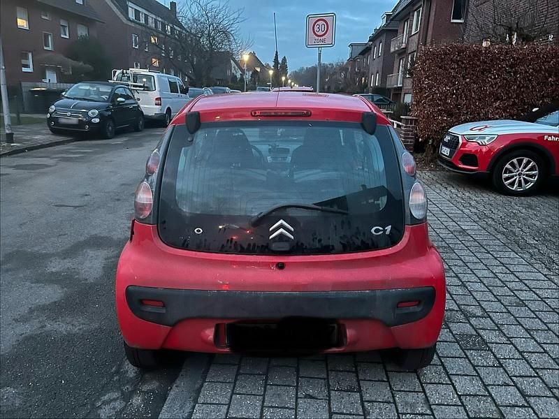 Gebraucht Citroën C1 68 PS (50 kW) 2009 Rot Kleinwagen