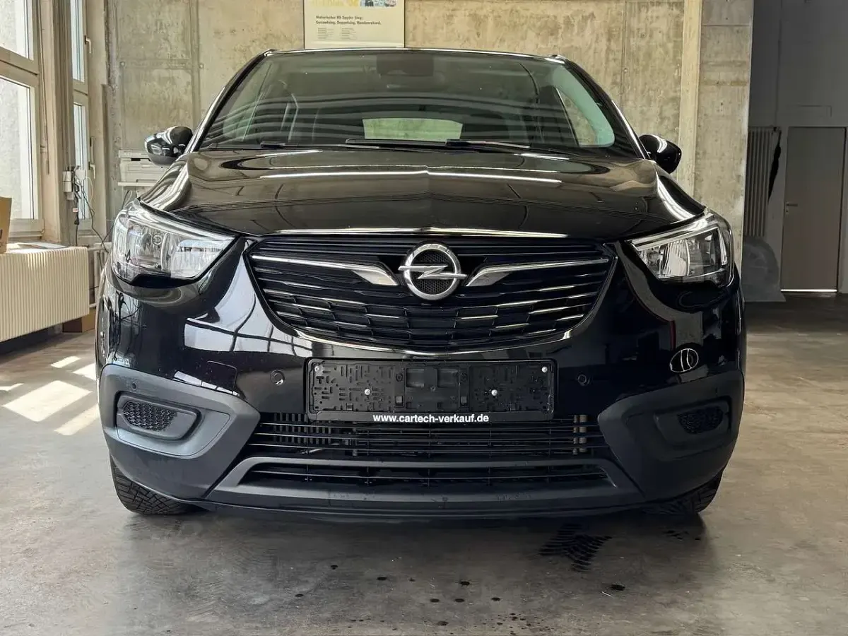 Gebraucht Opel Crossland X Edition 110 PS (80 kW) 2019 Onyx schwarz SUV