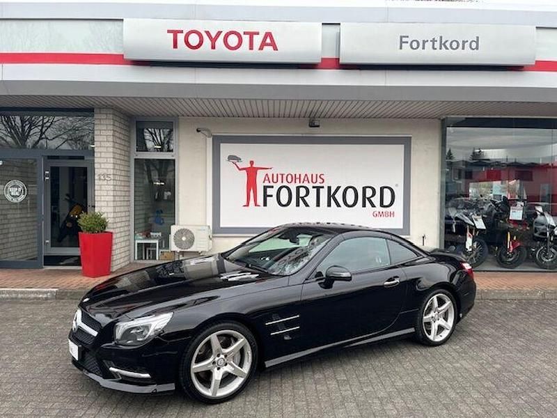 Gebraucht Mercedes SL350 306 PS (225 kW) 2012 Obsidian schwarz Cabrio