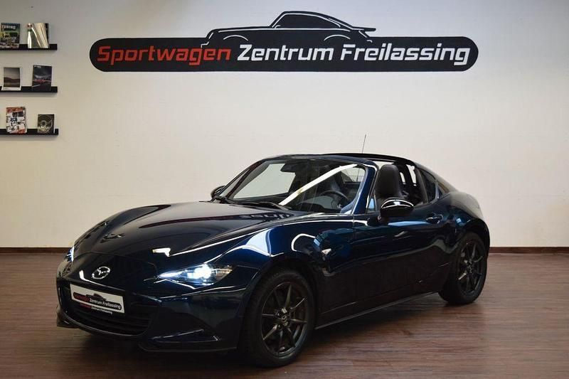 Blau Gebraucht 2021 Mazda MX5 Ad'Vantage Cabrio | 24.900 € (Etwas zu teuer) - Bild 1/4