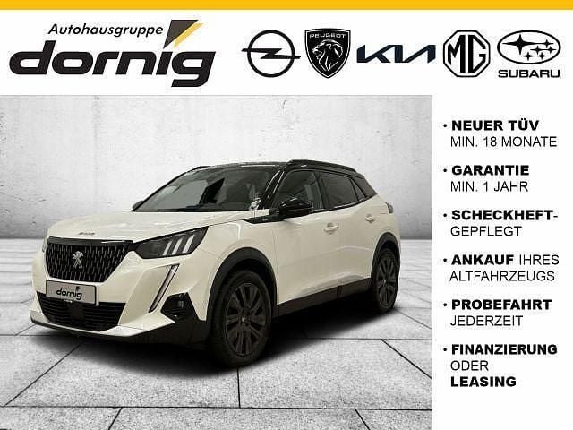 Perlmutt weiss metallic (metallic) Gebraucht 2020 Peugeot 2008 GT SUV | 20.790 € (Fairer Preis) - Bild 1/3