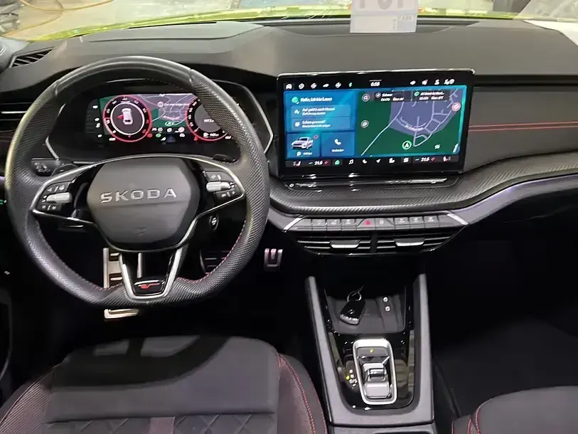 Gebraucht Skoda Octavia RS 265 PS (194 kW) 2025 Gelb Kombi