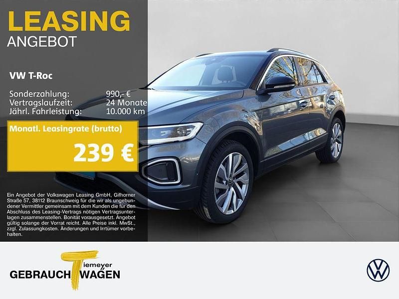 Gebraucht VW T-Roc Goal 150 PS (110 kW) 2025 Grau SUV