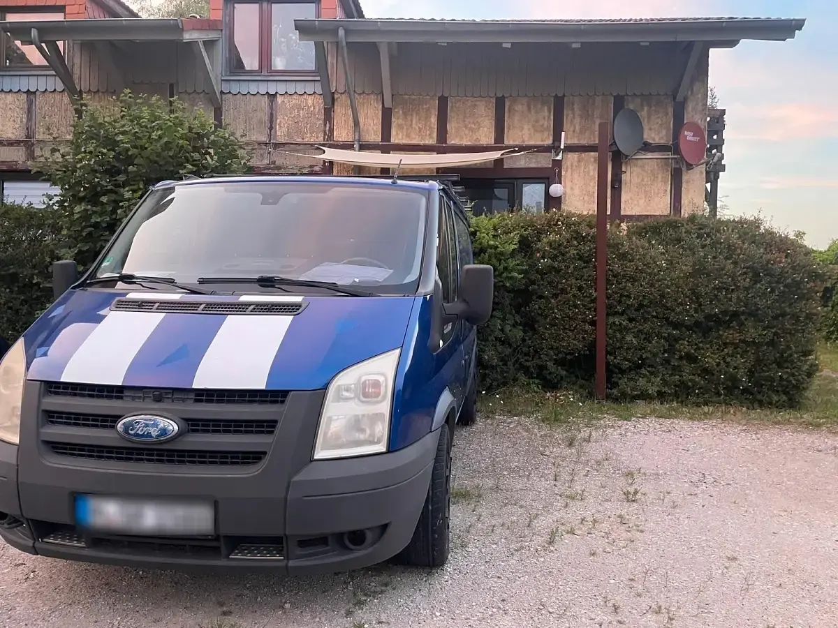 Gebraucht Ford Transit 2008 Blau Van