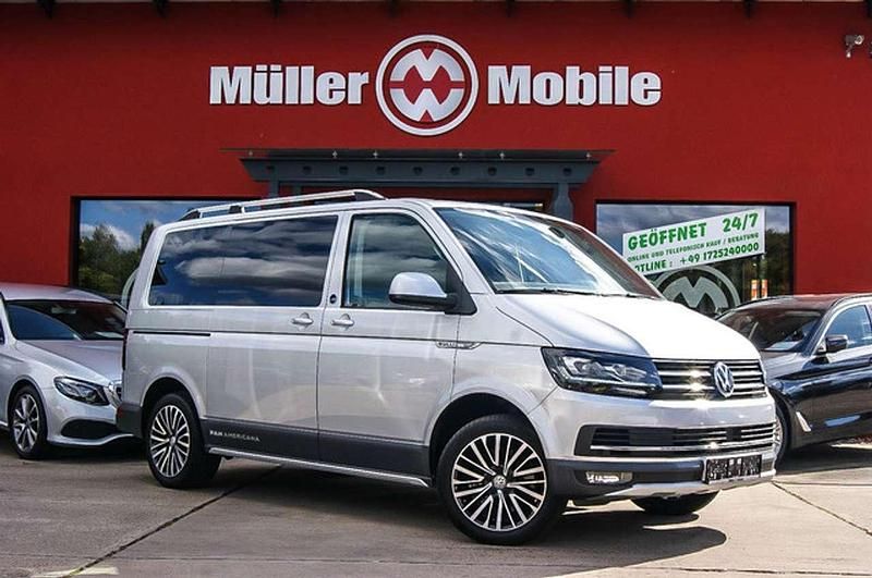 Reflexsilber/grau Gebraucht 2019 VW T6.1 PanAmericana Van | 44.900 € (Guter Preis) - Bild 1/4