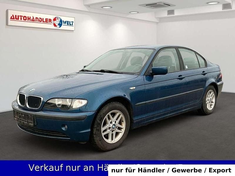 Blau Gebraucht 2002 BMW 316 Sport Line Limousine | 799 € (Superpreis) - Bild 1/3