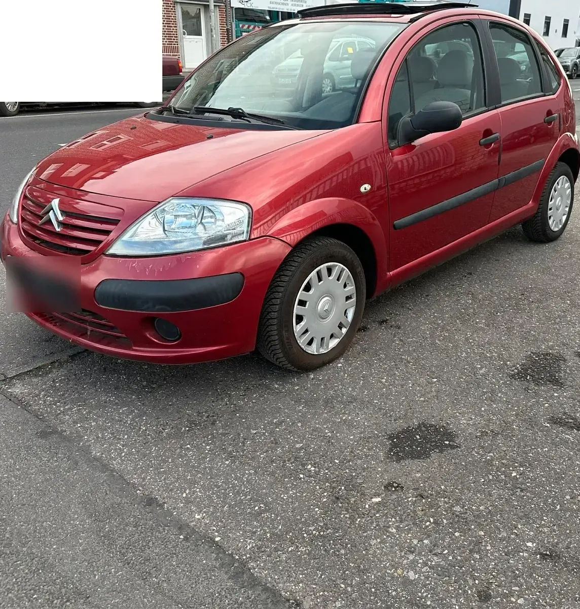 Gebraucht Citroën C3 60 PS (44 kW) 2005 Rot Limousine