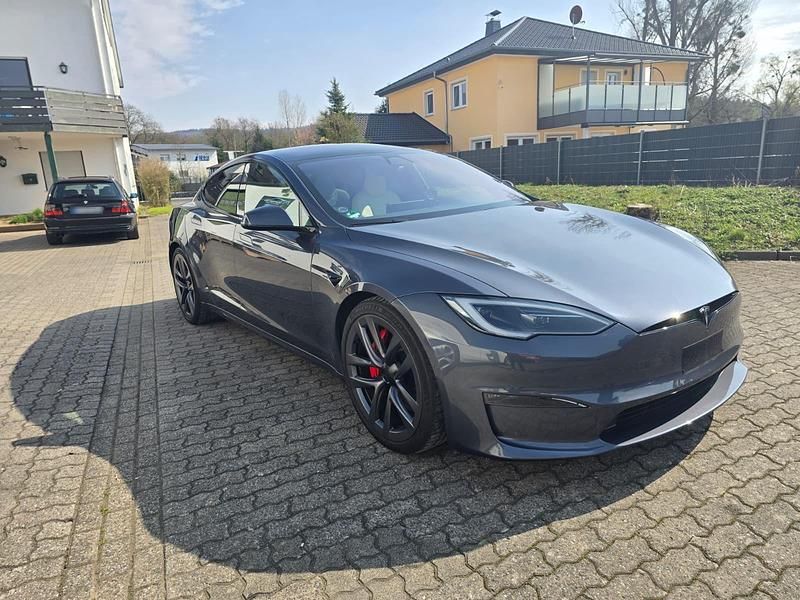 Gebraucht Tesla Model S Plaid 750 kW (1020 PS) 2023 Grau Kleinwagen
