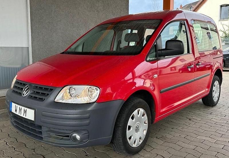 Gebraucht VW Caddy Life 80 PS (58 kW) 2009 Rot Van / Kleinbus