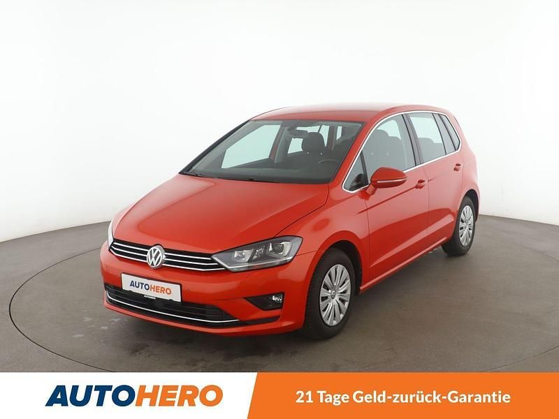 Orange Gebraucht 2014 VW Golf Sportsvan Highline Van / Kleinbus | 13.490 € (Fairer Preis) - Bild 1/3