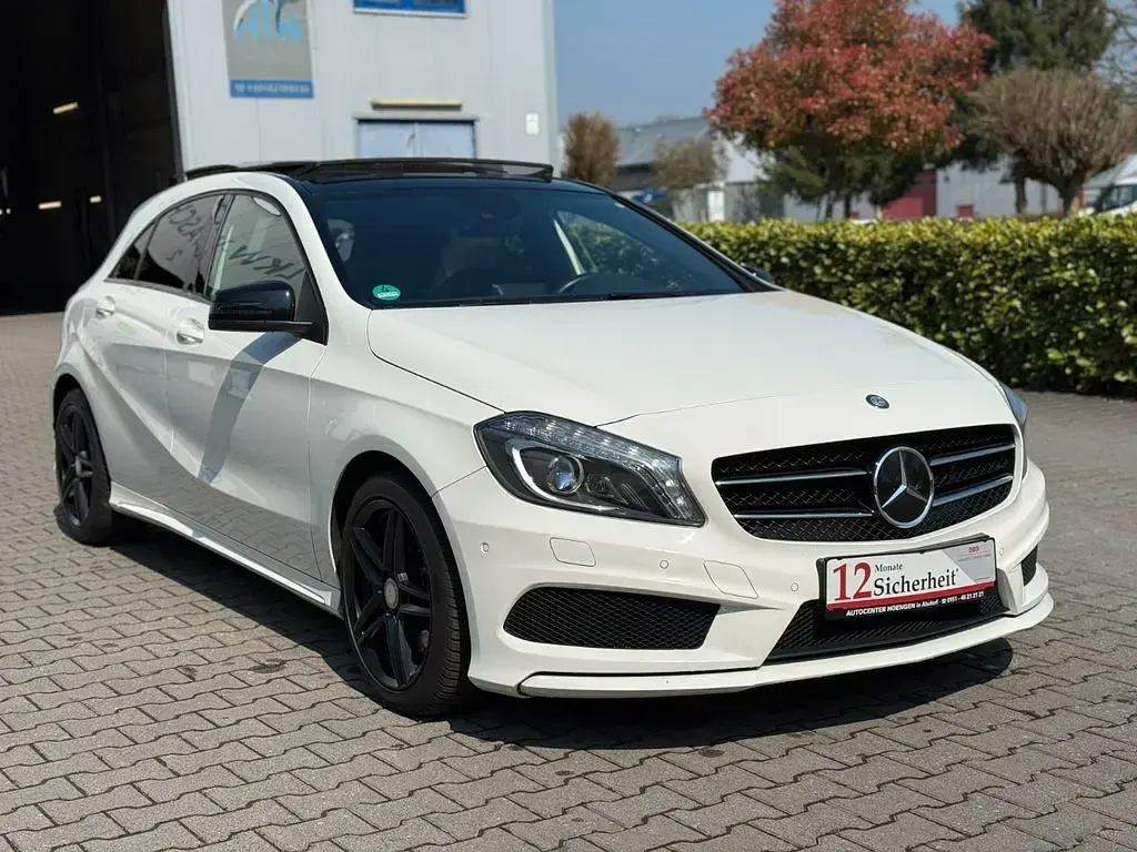 Gebraucht Mercedes A250 AMG line 211 PS (155 kW) 2014 Weiß Limousine