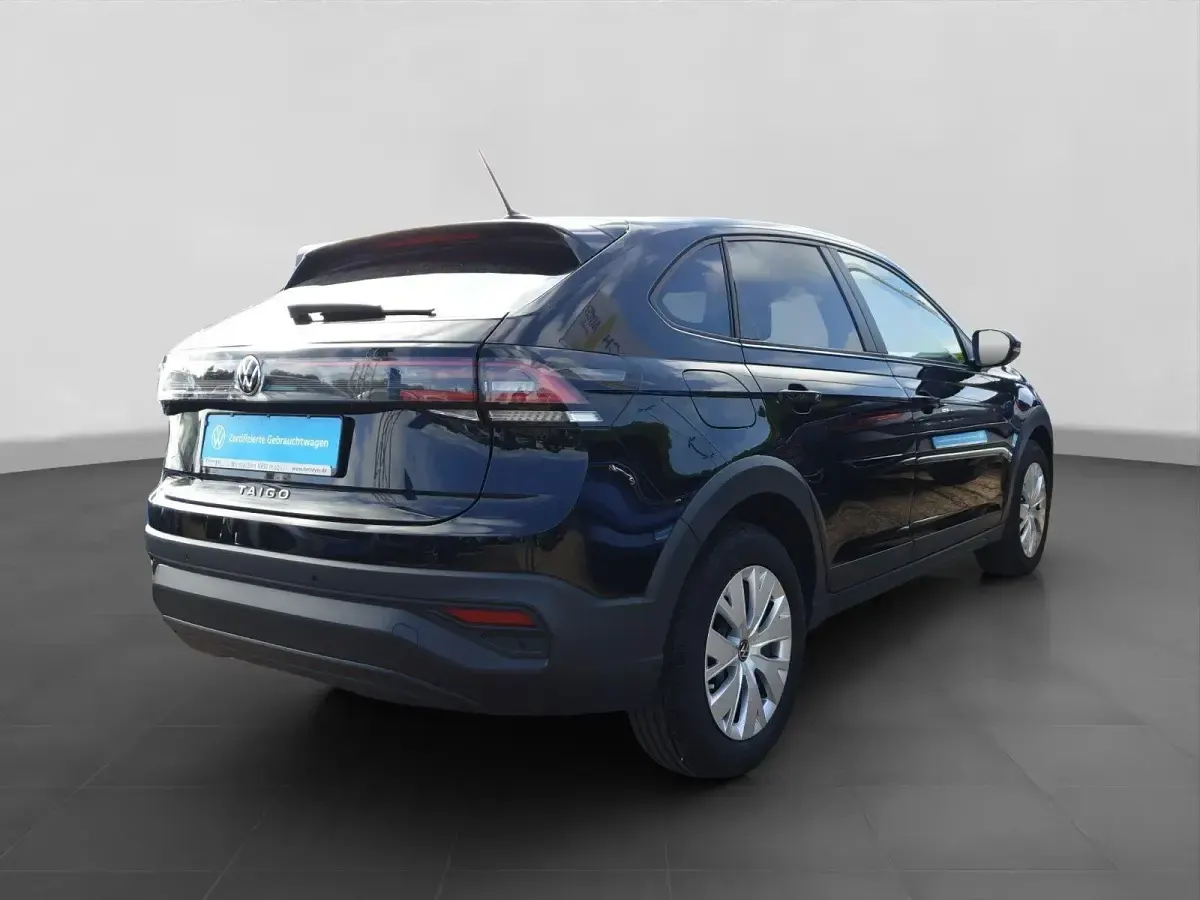 Gebraucht VW Taigo Basis 95 PS (69 kW) 2022 Schwarz SUV