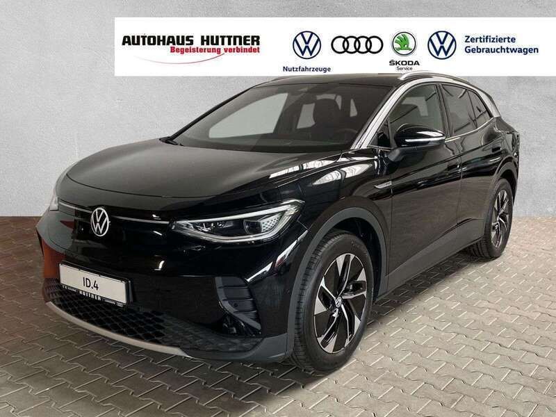 Grenadillschwarz (metallic) Gebraucht 2023 VW ID.4 Pro Performance SUV | 39.890 € (Teuer) - Bild 1/4