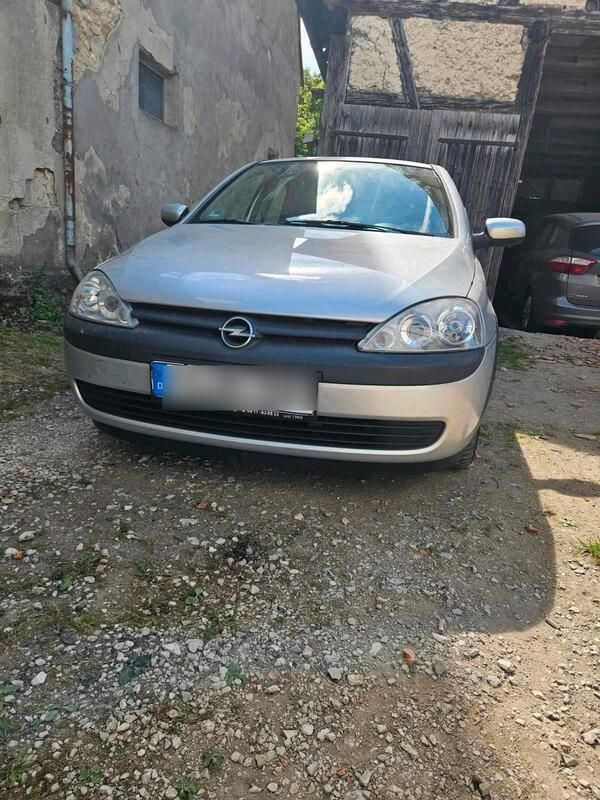 Silber Gebraucht 2001 Opel Corsa Kleinwagen | 800 € (Fairer Preis) - Bild 1/4