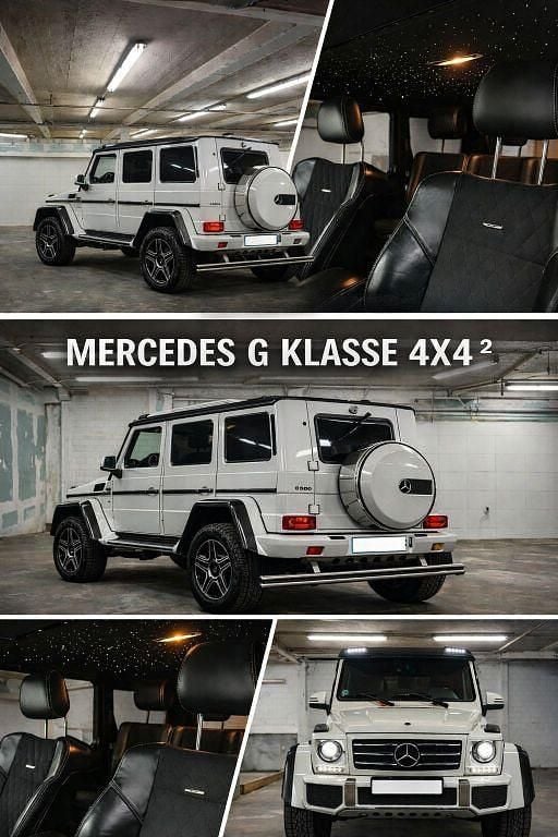 Gebraucht Mercedes G500 4x4² 421 PS (309 kW) 2016 Weiß SUV