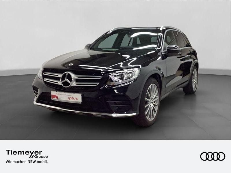 Schwarz Gebraucht 2017 Mercedes GLC250 AMG line SUV | 27.440 € (Guter Preis) - Bild 1/4
