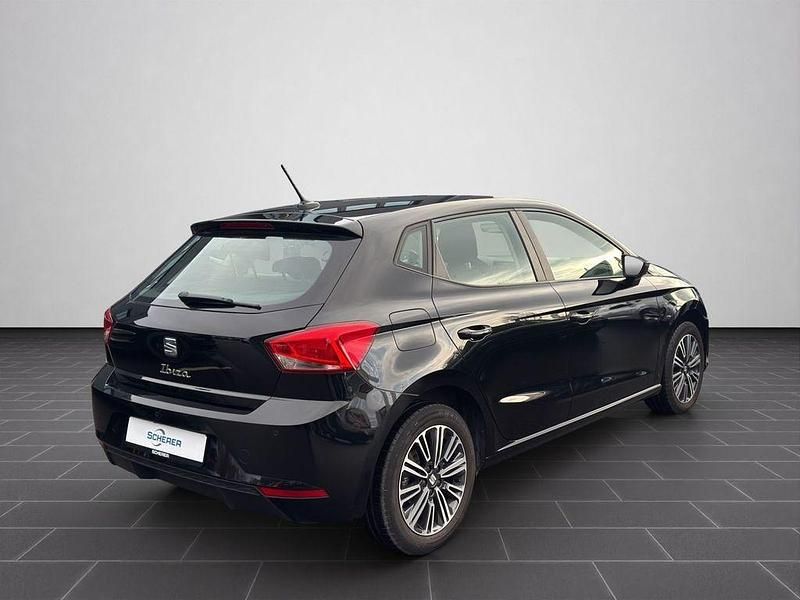 Gebraucht Seat Ibiza Style 116 PS (85 kW) 2024 Midnight schwarz metallic (metallic) Limousine