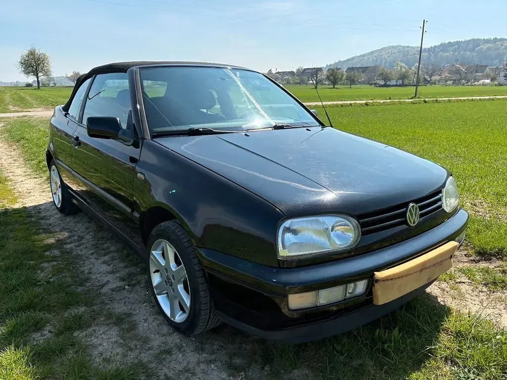 Gebraucht VW Golf Cabriolet Edition 75 PS (55 kW) 1994 Schwarz Cabrio
