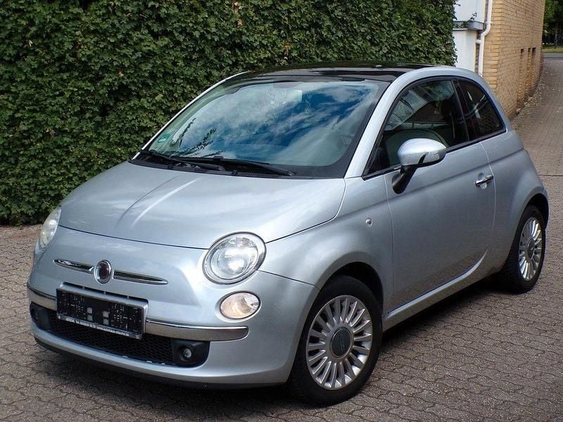 Gebraucht Fiat 500 Lounge 101 PS (74 kW) 2009 Silber Cabrio
