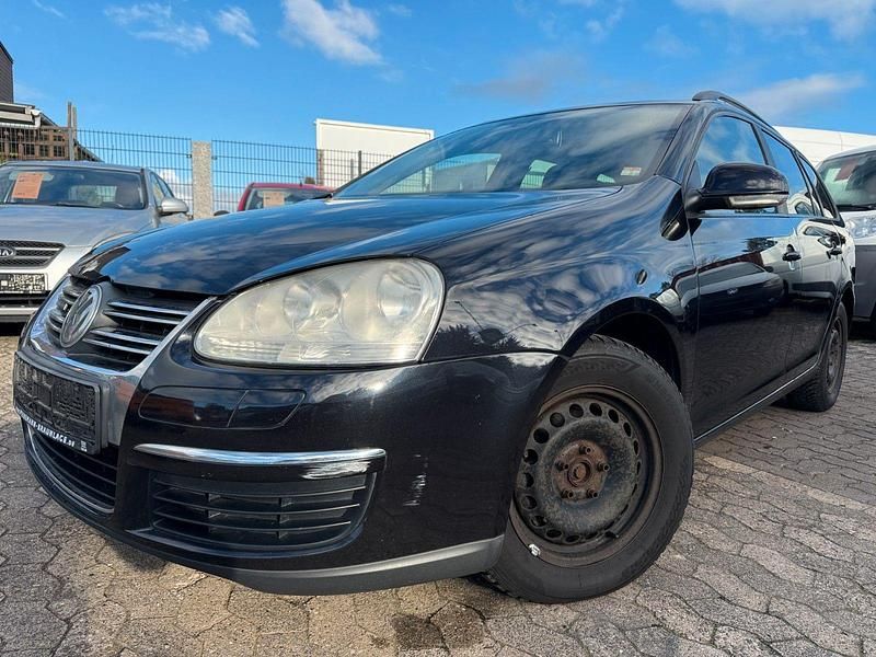 Schwarz Gebraucht 2008 VW Golf V Kombi | 1.190 € (Superpreis) - Bild 1/4