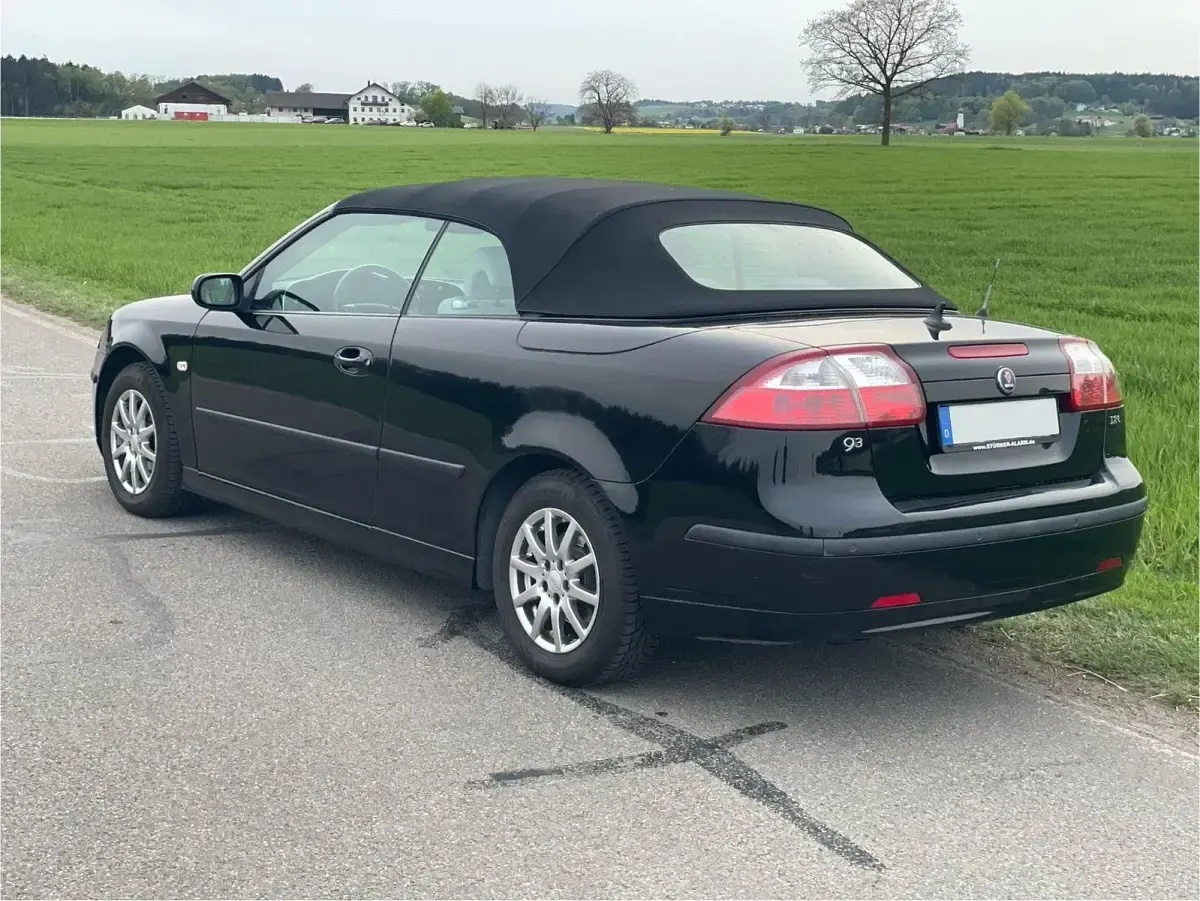 Używany Saab 9-3 Cabriolet Vector 150 KM (110 kW) 2007 Czarny Kabriolet