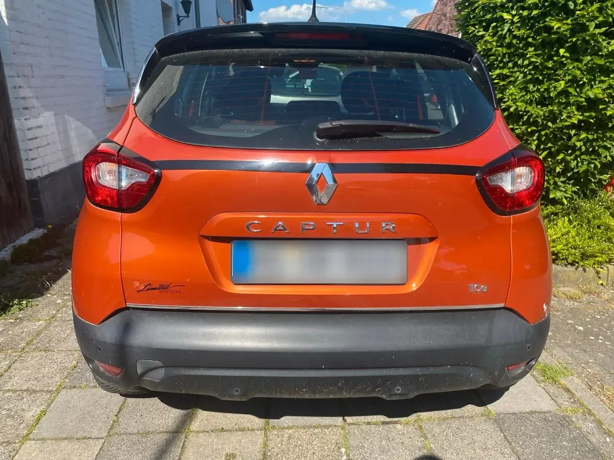 Gebraucht Renault Captur 120 PS (88 kW) 2013 Orange SUV