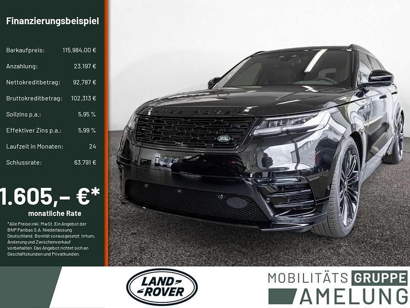Santorini black Gebraucht 2025 Land Rover Range Rover Velar Autobiography SUV | 110.990 € - Bild 1/4
