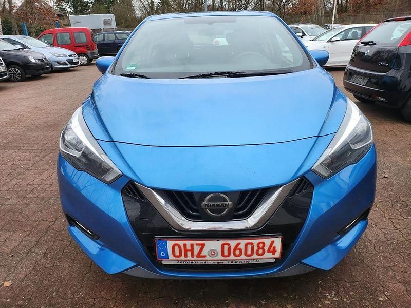 Gebraucht Nissan Micra 71 PS (52 kW) 2019 Blau Kleinwagen