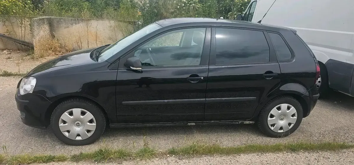 Gebraucht VW Polo 75 PS (55 kW) 2005 Schwarz Kleinwagen
