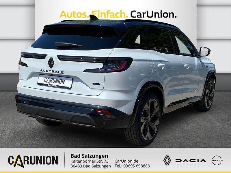 Neu Renault Austral Techno Esprit Alpine 200 PS (147 kW) 2025 Perlmuttweiß metallic, black SUV