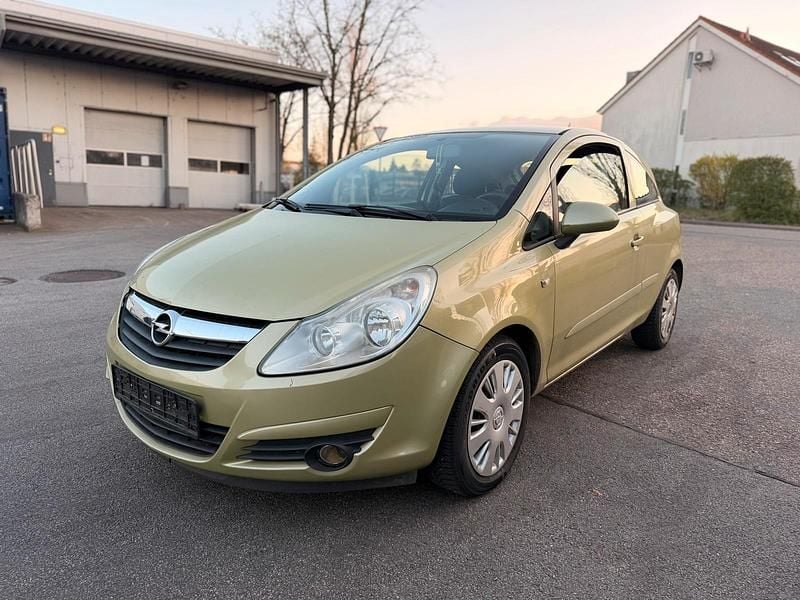 Gebraucht Opel Corsa 80 PS (58 kW) 2007 Grün Kleinwagen