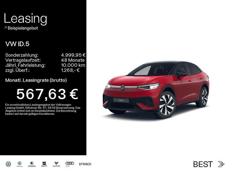 Rot Neu 2025 VW ID.5 IQ Drive SUV | 68.128 € - Bild 1/4