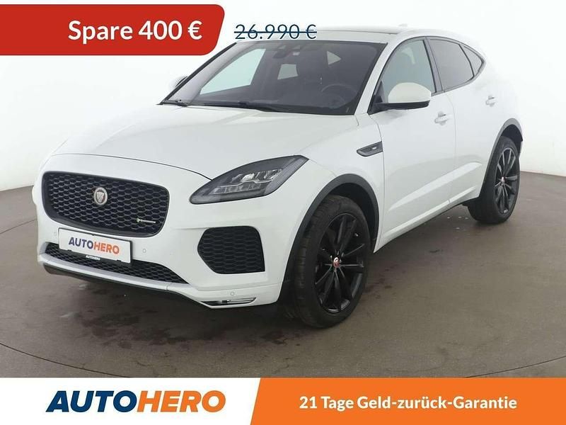 Fuji white Gebraucht 2019 Jaguar E-Pace R-Dynamic SUV | 26.590 € (Fairer Preis) - Bild 1/3