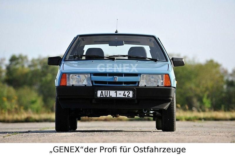 Gebraucht Lada Samara 61 PS (44 kW) 1992 Blau Kleinwagen