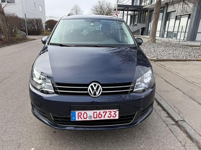 Blau Gebraucht 2014 VW Sharan Van / Kleinbus | 7.200 € (Guter Preis) - Bild 1/4