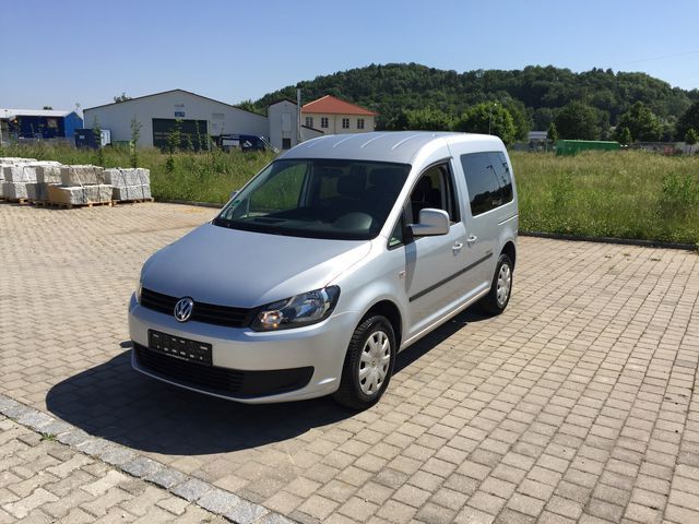 Gebraucht VW Caddy 102 PS (75 kW) 2012 Silber metallic Van / Kleinbus