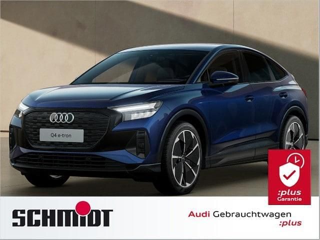 Navarrablau metallic Gebraucht 2025 Audi Q4 Sportback e-tron Ambiente SUV | 43.840 € (Superpreis) - Bild 1/2