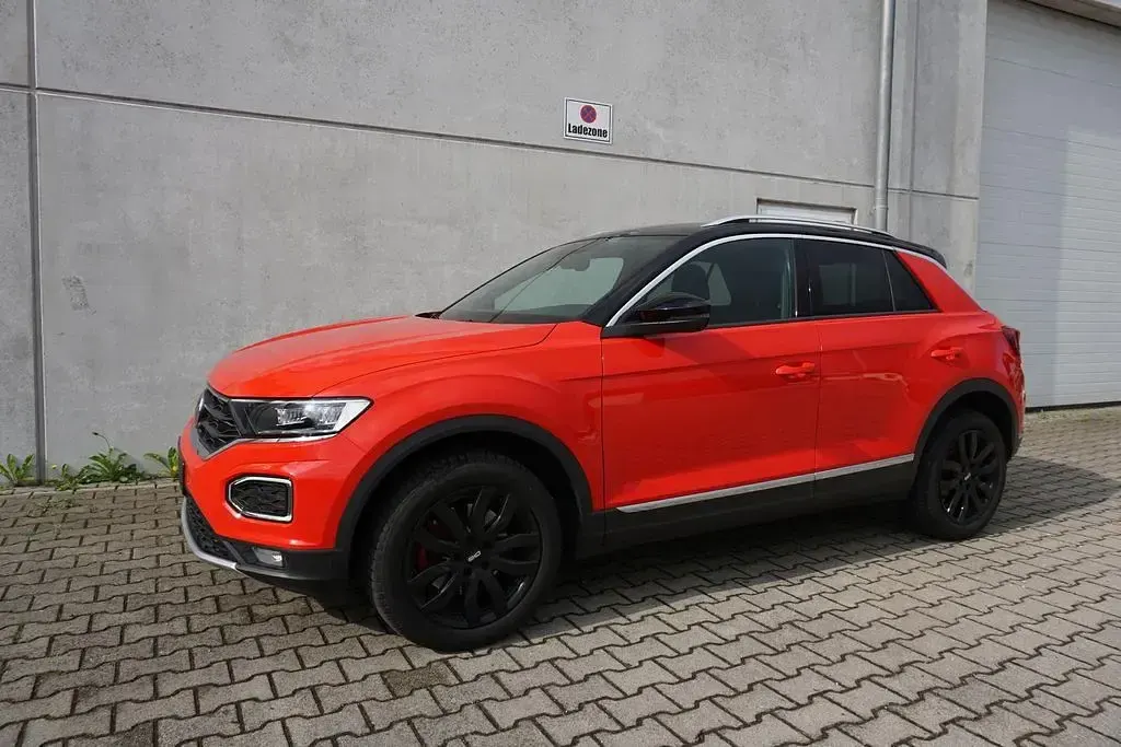 Używany VW T-Roc 150 KM (110 kW) 2020 Czerwony SUV