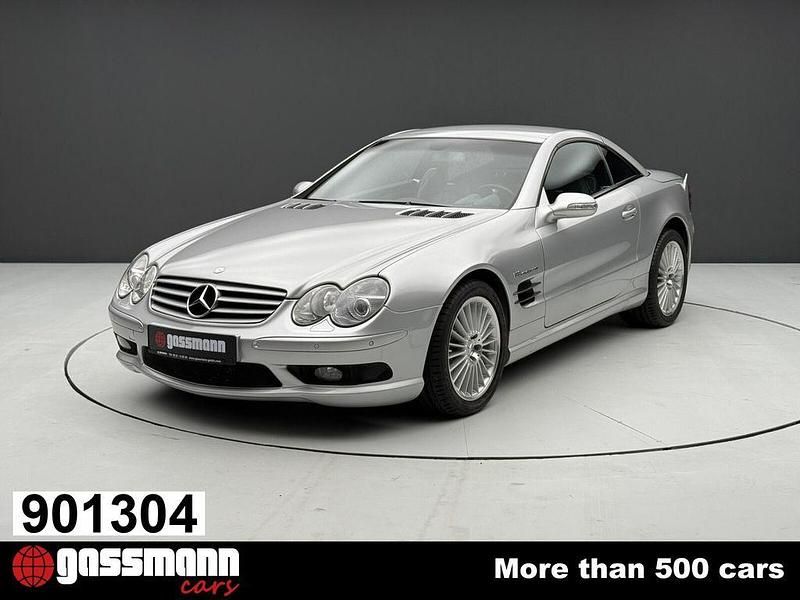 Silber Gebraucht 2002 Mercedes SL55 AMG AMG Cabrio | 41.900 € (Superpreis) - Bild 1/4