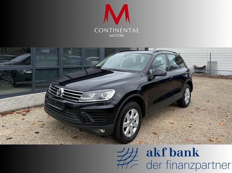 Schwarz Gebraucht 2015 VW Touareg SUV | 11.490 € (Superpreis) - Bild 1/3