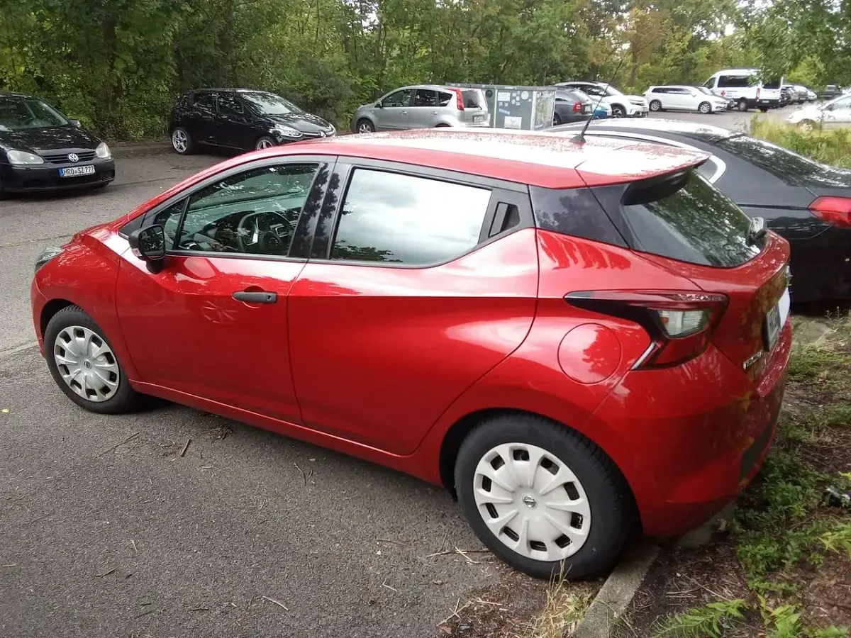 Gebraucht Nissan Micra Visia+ 71 PS (52 kW) 2019 Rot Kleinwagen